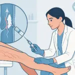 Schaumsklerosierung Venenbehandlung und Gefäßmedizin Hamburg