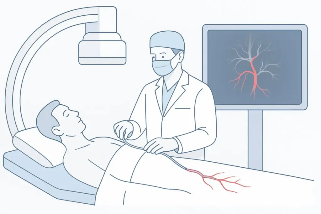 DSA-Untersuchung pAVK und arterielle Gefäßdiagnostik Hamburg