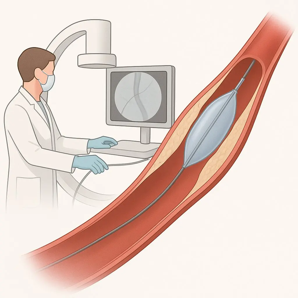 DEB Ballon Angioplastie pAVK und arterielle Gefäßdiagnostik Hamburg