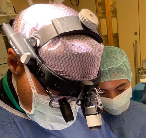 Offene gefäßchirurgische Operation bei Aortenaneurysma
