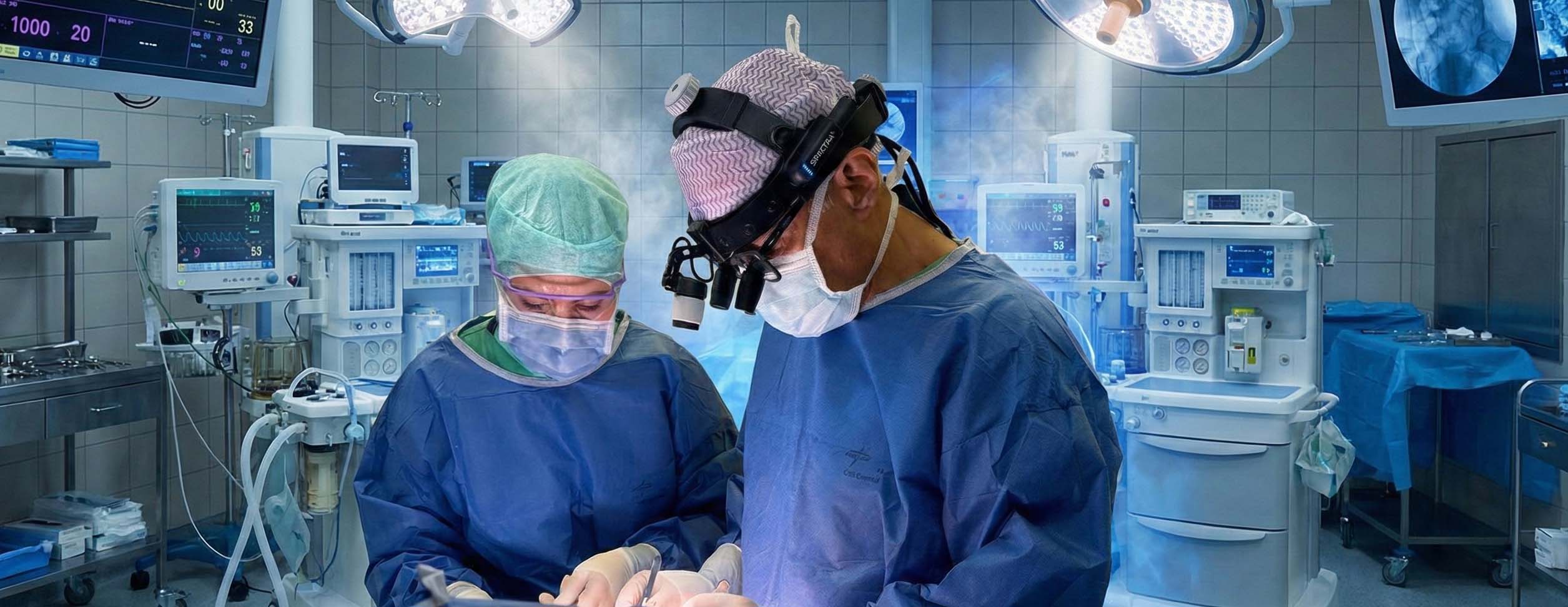 Operation bei Aortenaneurysma im modernen Gefäßzentrum