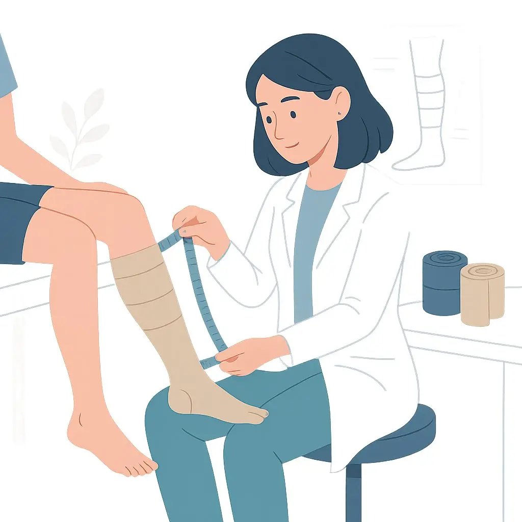 Kompressionstherapie Lipödem Diagnostik und Behandlung Hamburg