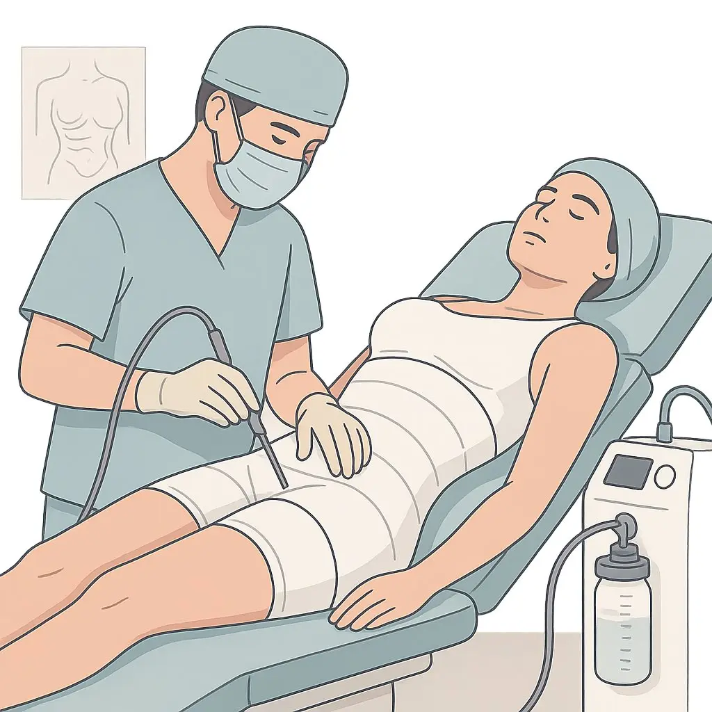 Mieder nach Liposuktion Lipödem Diagnostik und Behandlung Hamburg