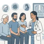 Untersuchung auf Aortenaneurysma empfohlen